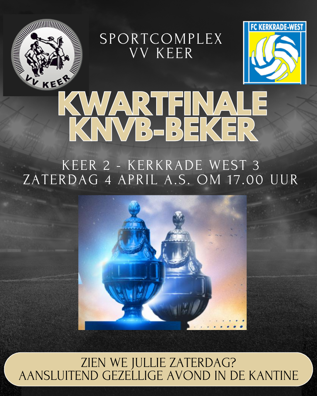 Kwartfinale KNVB-Beker